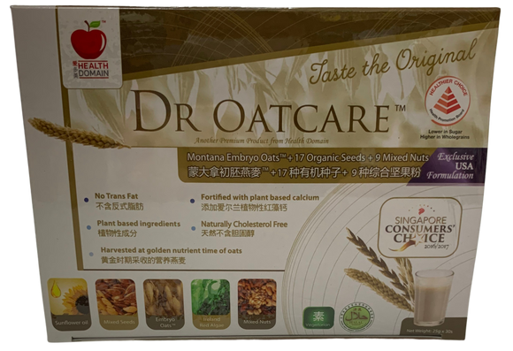 Dr Oatcare 25g x 30Sachets - Yong Xing Tonic