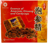 Essence American Ginseng And Cordyceps 虫草泡参精 Chong Cao Pao Shen Jing 70ml X 6 bottles