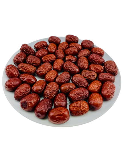 XinJiang Red Dates with seed 特级新疆红枣 Te Ji Xin Jiang Hong Zao 200g - Yong Xing Tonic