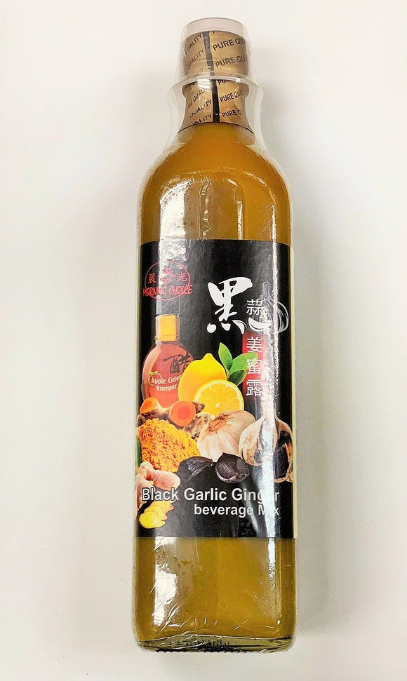 Black Garlic Ginger Beverage Mix 黑蒜姜蜜露 Hei Suan Jiang Mi Lu - Yong Xing Tonic