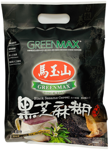 Greenmax Black Sesame Cereal 黑芝麻糊 Hei Zhi Ma Hu 12 Sachets